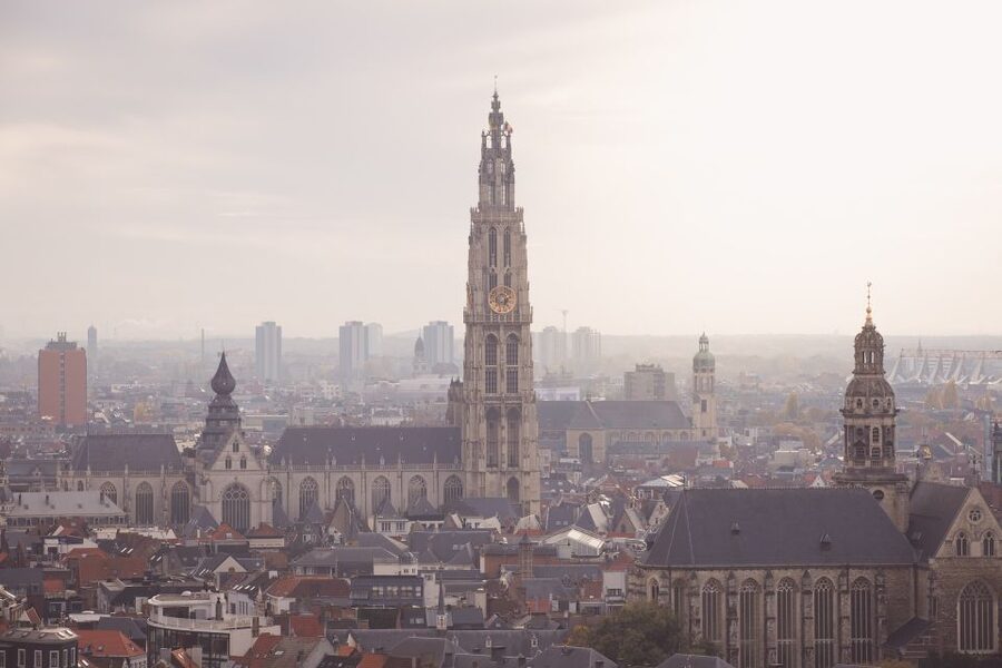 From Brussels: Guided Antwerp City Tour - The old riverfront and the medieval castle