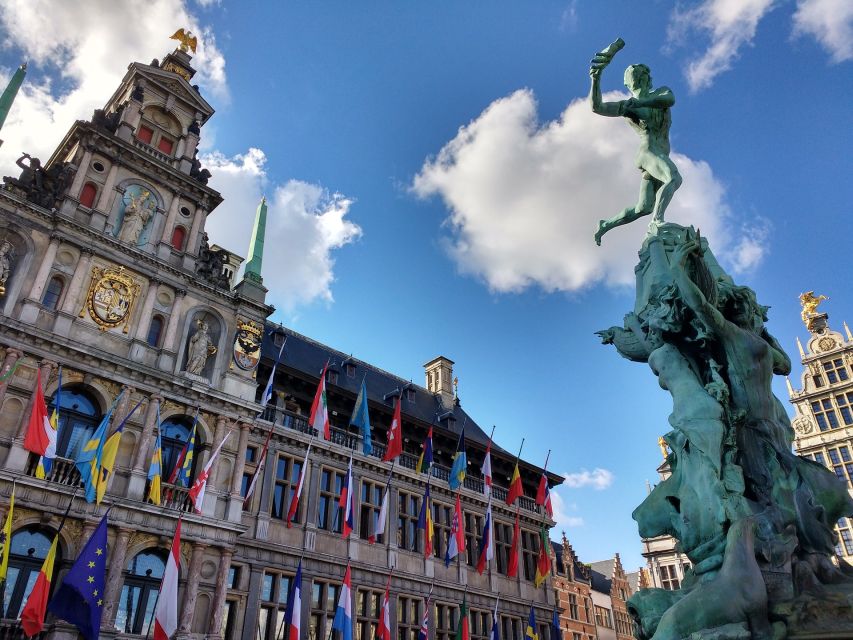 From Brussels: Guided Antwerp City Tour - Port views and the Jewish district