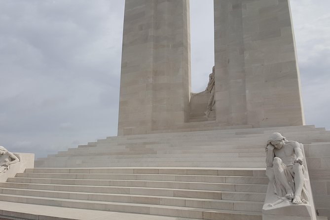 Full Day Canadian WW1 Vimy and Somme Battlefield Tour from Ypres - Thiepval Memorial and 72,000 missing soldiers