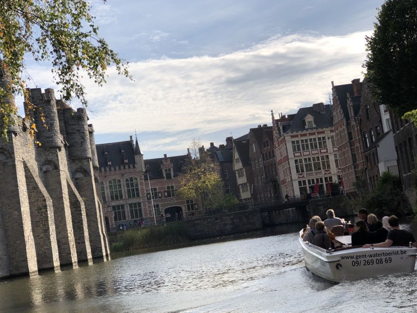 Ghent: 40-Minute Historical Boat Tour of City Center - Rabot and the return to Graslei