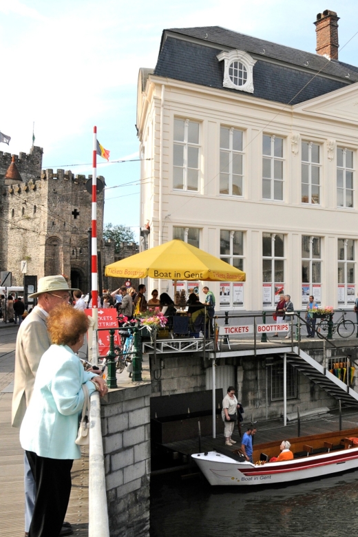 Ghent: 50-Minute Medieval Center Guided Boat Trip - Graslei and the Ancient Port