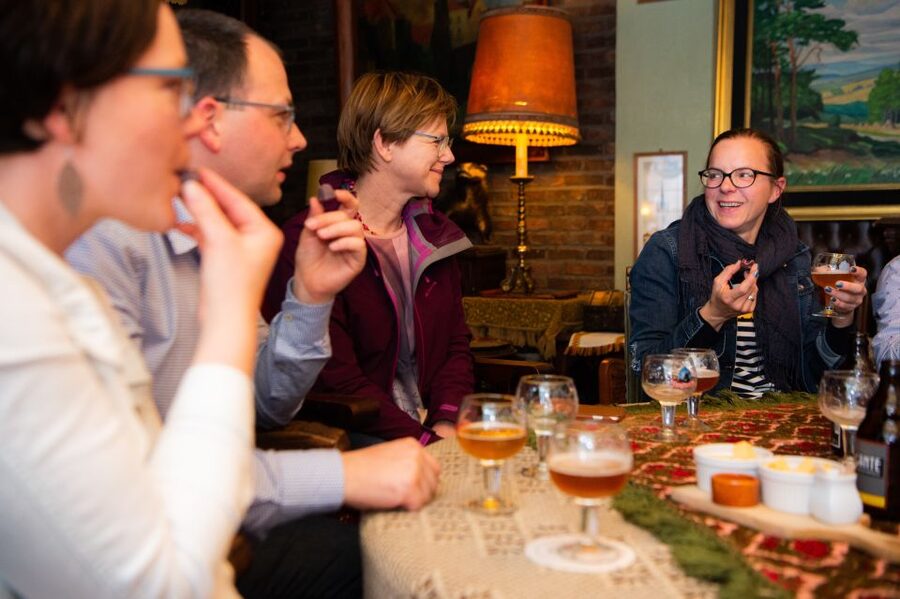 Ghent: Brewery visit + Beer Tasting tour with a Young Local - Stop four: young and vintage Trappist beer side by side