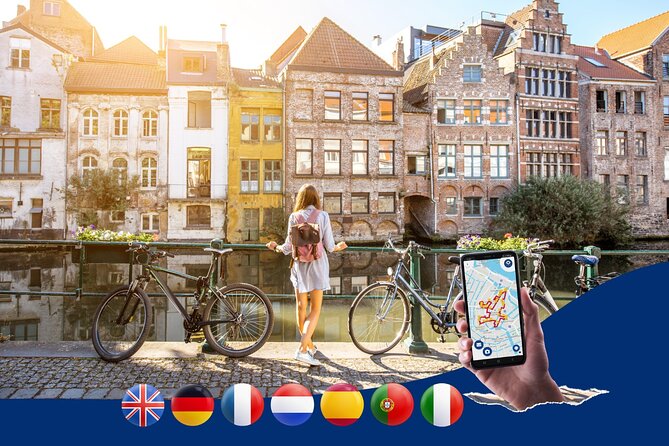 Ghent: City Walk with Audio Guide in 7 Languages on your Phone - A low-cost way to get your bearings in Ghent