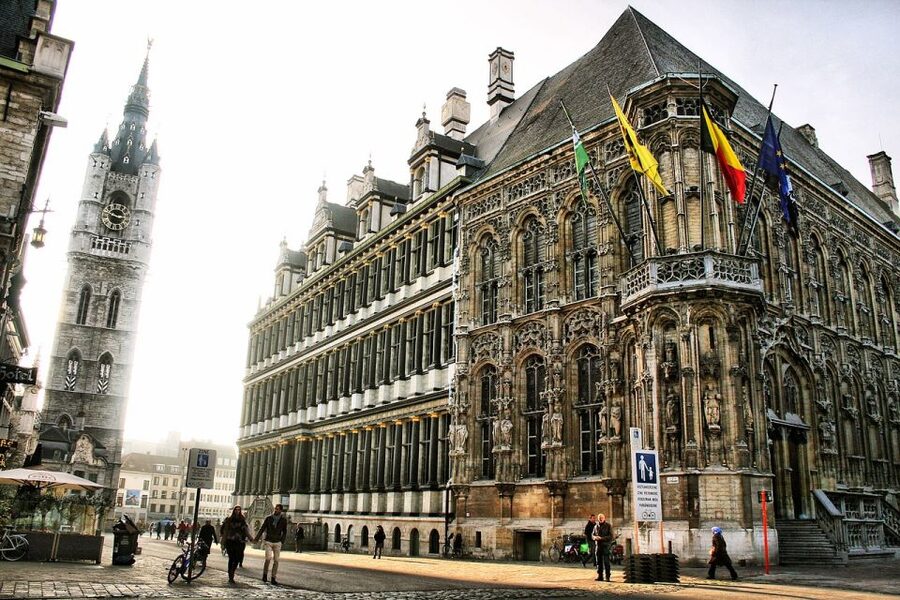 Ghent: Guided Walking Tour and Canal Boat Trip - Ghent’s three towers in one compact route