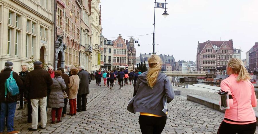 Ghent Running and Sightseeing Tour - Key points at a glance