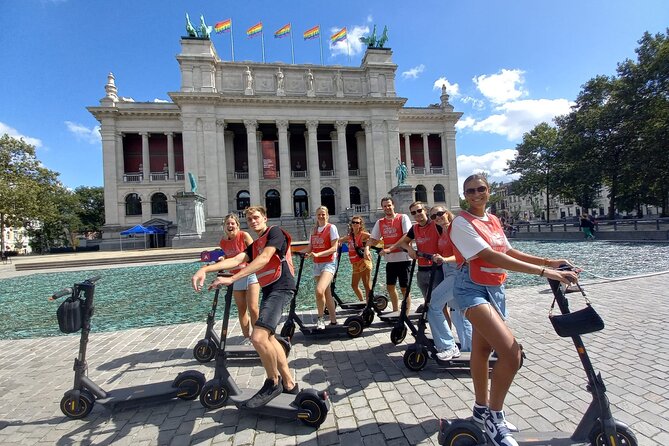 Guided E-kickscooter tour: The big five of Antwerp - Key details before you book