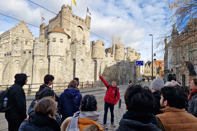 Historical Walking Tour: Legends of Gent - St Michael’s Bridge gives you the classic Ghent view