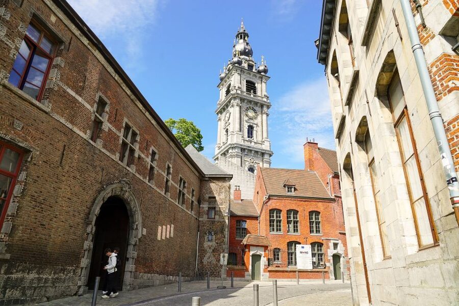 Mons : The Belfry - The View Across Mons