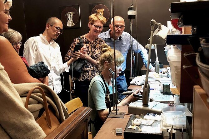 Private Antwerp's Diamonds and Jewellery Old City Center Historic Tour - Wijngaardstraat turns the tour toward modern design