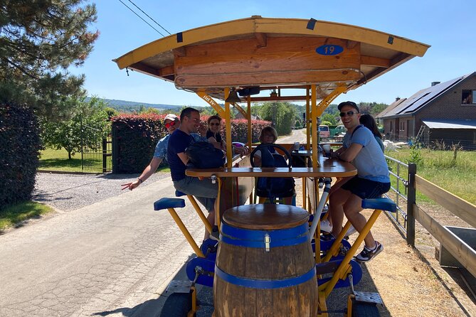 Private Beer Bike Tour in Hotton in the Belgian Ardennes - Drinks, music, games, and the Show-ffeur
