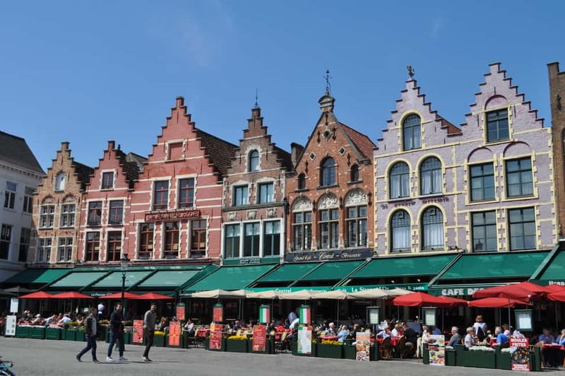 Thé best chocolate in Bruges! Private tour! - Passage Bourgondisch Cruyce and Simon Stevinplein