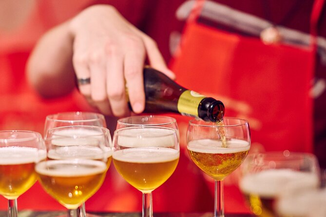 The Waffles 'n Beer Workshop in Brussels Centre - Choosing your beer for Brussels waffles