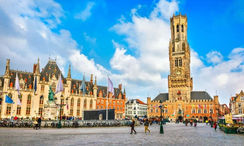 Top Highlights of Bruges from Zeebrugge Port - Meeting the Belfry in Market Square