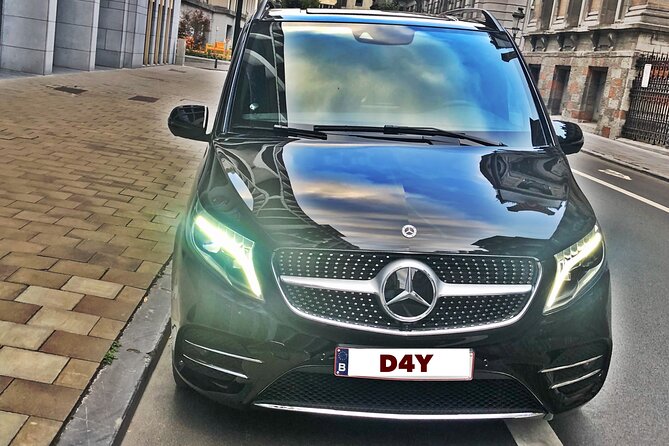Transfer Brussels Airport (BRU) --> City Center 7 PAX (ONE WAY) - From Zaventem Airport to central Brussels in one ride