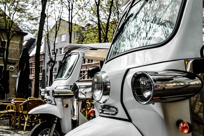TukTuk Tour through historic Antwerp 2.5h - Het Steen and the Scheldt View