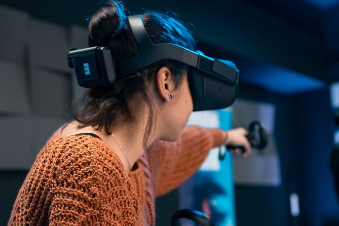 Virtual reality adventure in Brussels in Virtual Zone - What happens during the one-hour session
